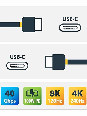 Cable USB A a USB-C Seguro 1m StarTech USBSCHAC1M
