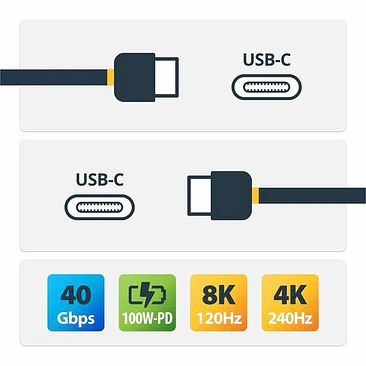 Cable USB A a USB-C Seguro 1m StarTech USBSCHAC1M 2