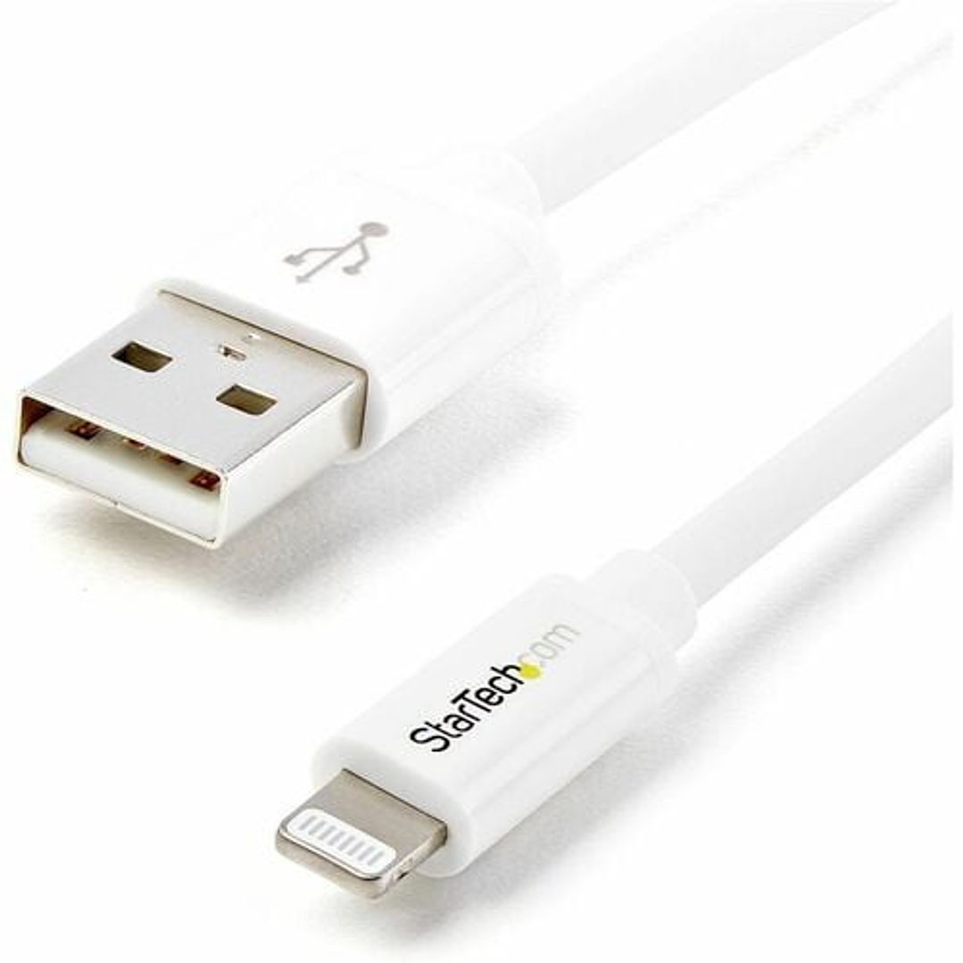 Cable Lightning a USB 1m StarTech USBLT1MW iPhone 1