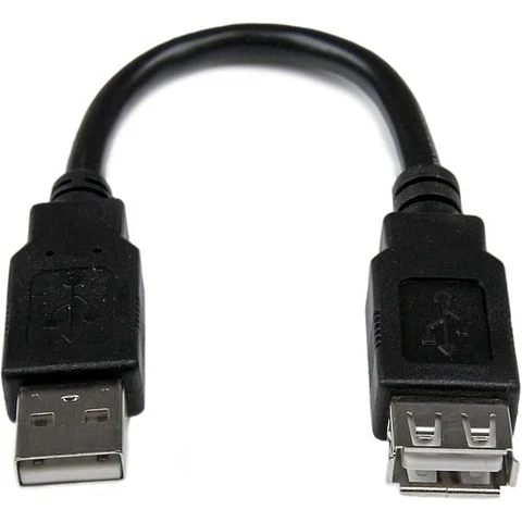 Cable Extensión USB A 15cm StarTech USBEXTAA6IN