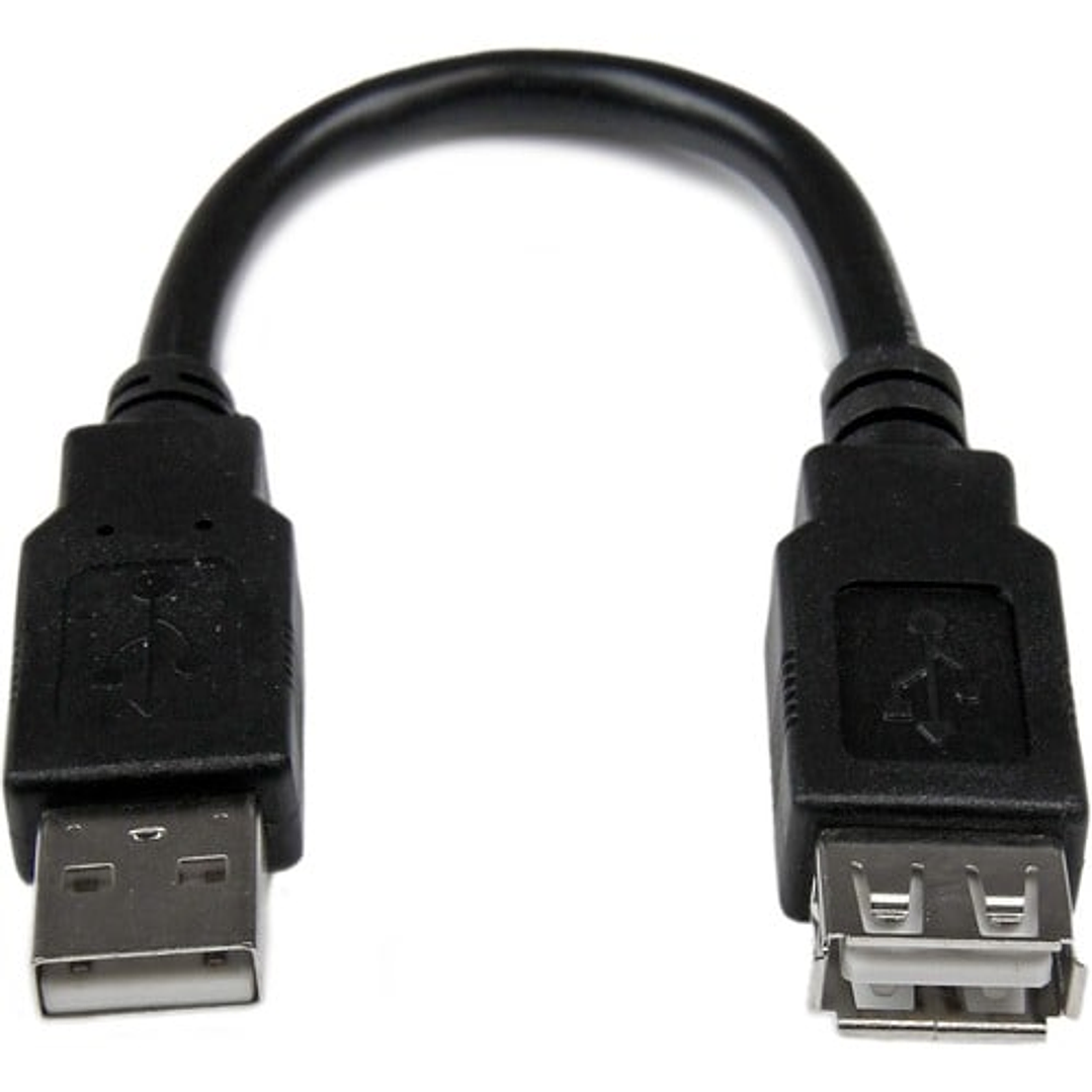 Cable Extensión USB A 15cm StarTech USBEXTAA6IN 1
