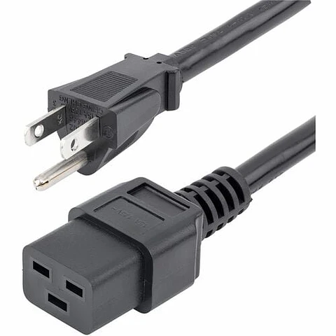 Cable Poder NEMA 5-15P a C19 3m StarTech