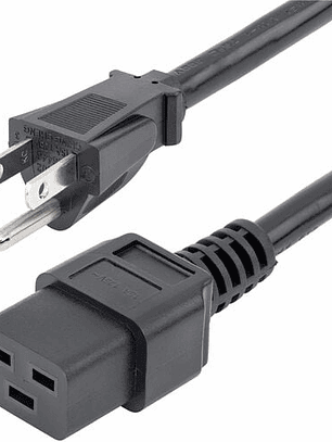Cable Poder NEMA 5-15P a C19 3m StarTech