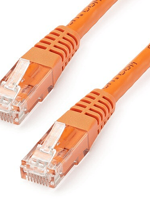 Cable de Red Cat6 10.67m Naranja StarTech C6PATCH35OR