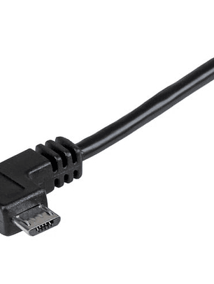Cable USB A a Micro USB StarTech 1m Ángulo Recto