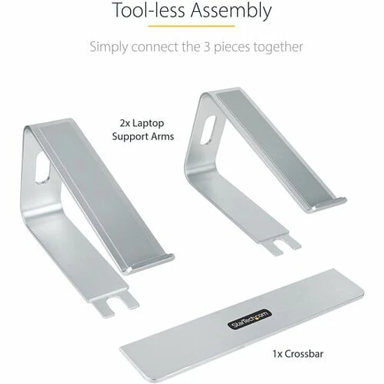 Soporte para Portátil StarTech.com Aluminio Plata hasta 17