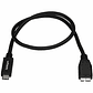 Cable USB-C StarTech.com USB 3.1 10Gbps 50cm Negro - Miniatura 2