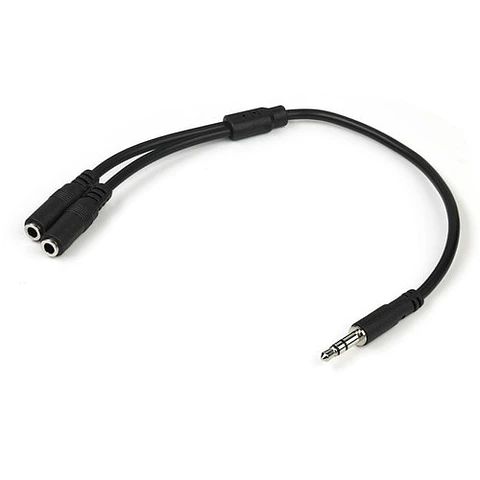 Cable de Audio StarTech.com Minijack 3.5mm Macho a Hembra 20cm