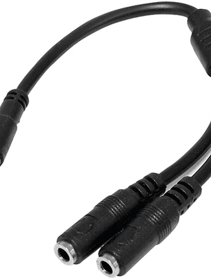 Cable de Audio StarTech.com Minijack 3.5mm Macho a Hembra 20cm