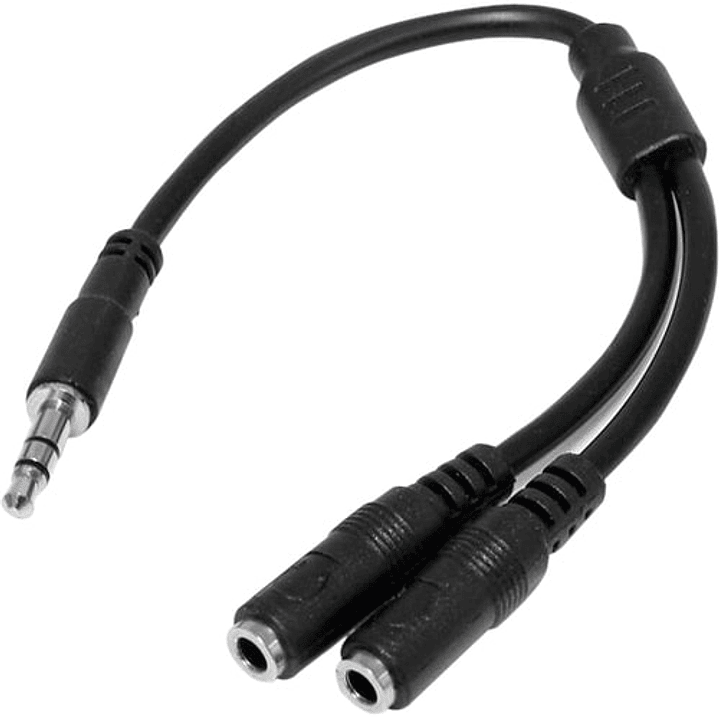 Cable de Audio StarTech.com Minijack 3.5mm Macho a Hembra 20cm 2