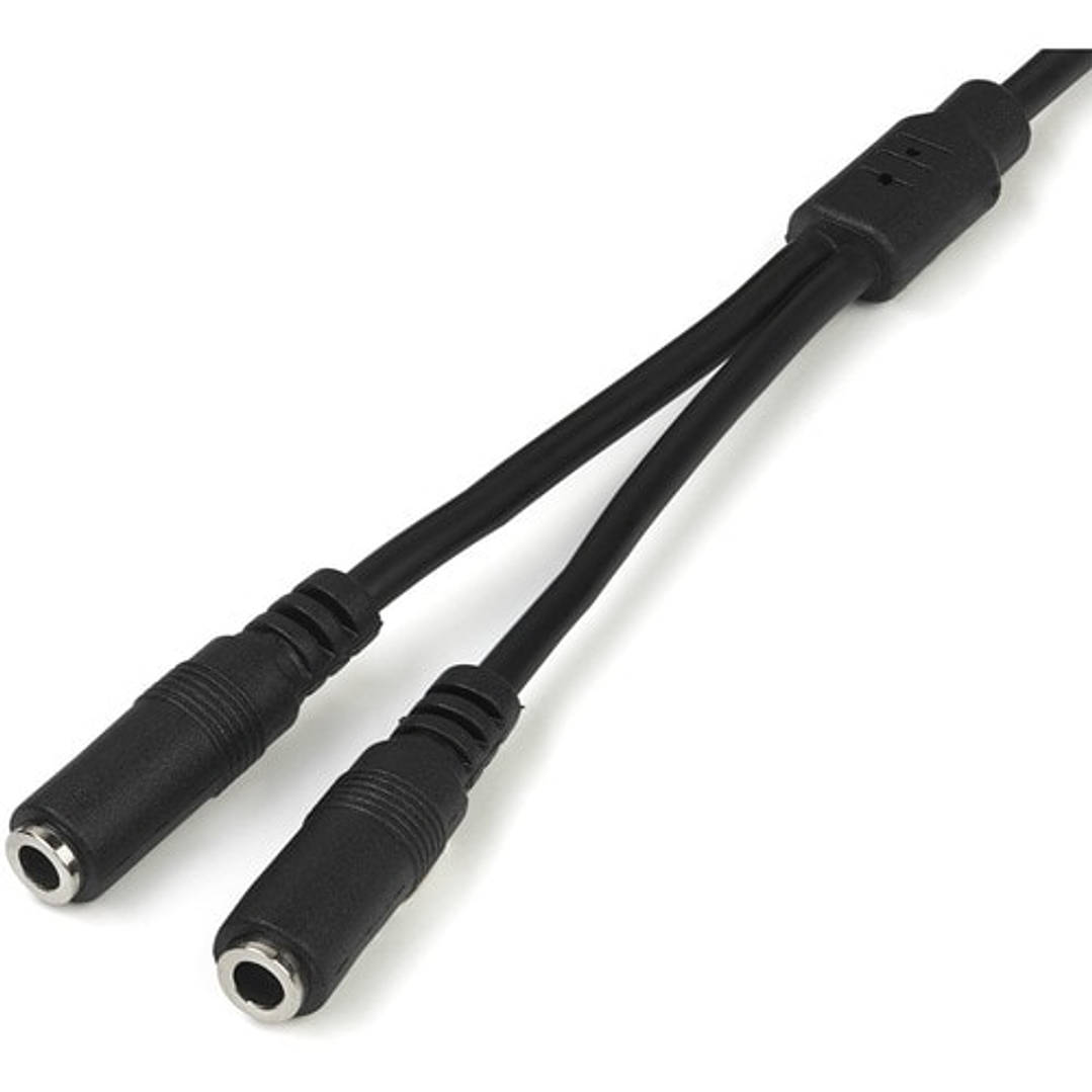 Cable de Audio StarTech.com Minijack 3.5mm Macho a Hembra 20cm 4