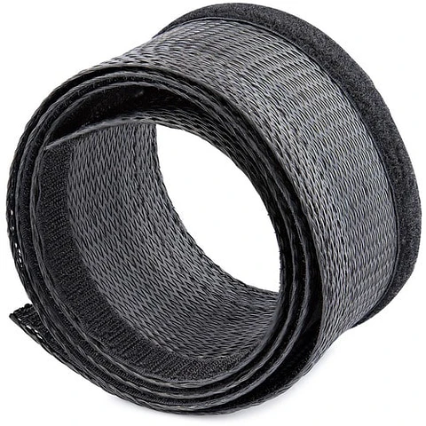 Organizador de Cables StarTech.com 3m Negro WKSTNCMFLX
