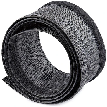 Organizador de Cables StarTech.com 3m Negro WKSTNCMFLX 1