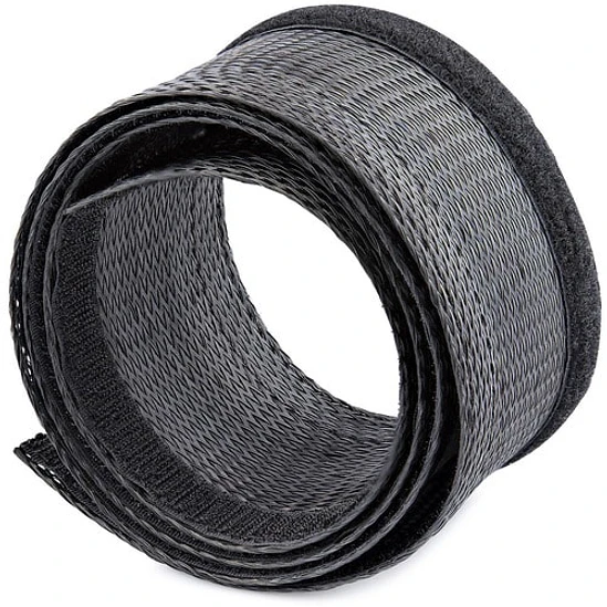 Organizador de Cables StarTech.com 3m Negro WKSTNCMFLX 1