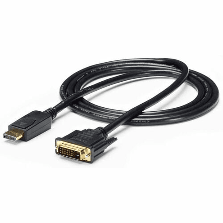 Cable Adaptador DisplayPort a DVI-D StarTech 1.83m DP2DVI2MM6 1