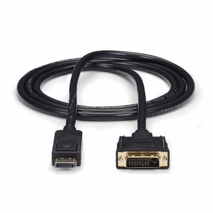 Cable Adaptador DisplayPort a DVI-D StarTech 1.83m DP2DVI2MM6 2