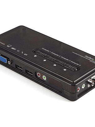 Conmutador KVM StarTech SV411KUSB VGA USB 4 Puertos