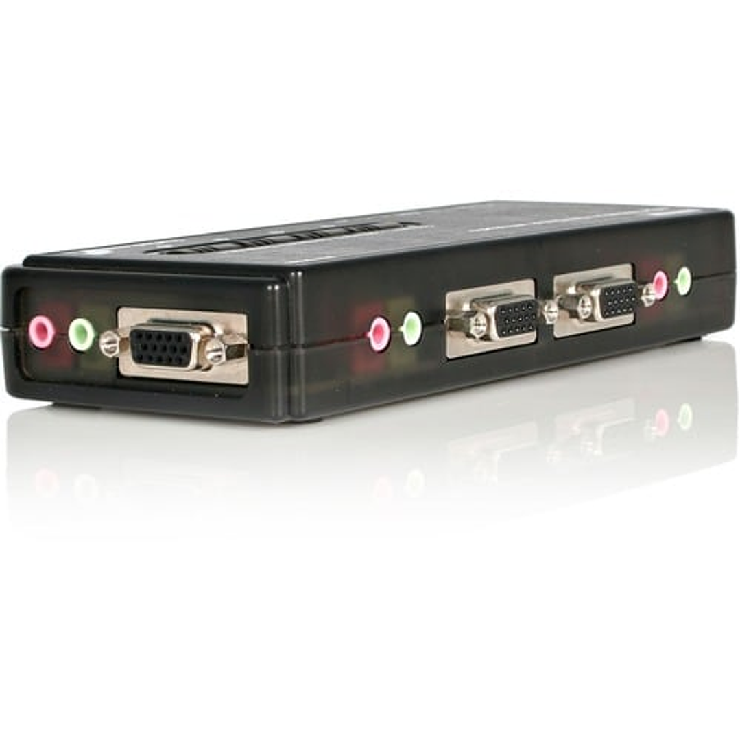 Conmutador KVM StarTech SV411KUSB VGA USB 4 Puertos 4