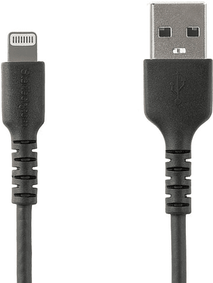 Cable USB-A a Lightning StarTech 1 Metro MFi Negro