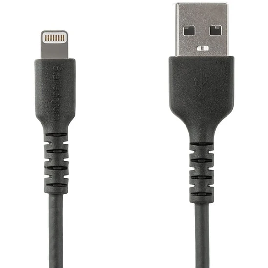 Cable USB-A a Lightning StarTech 1 Metro MFi Negro 1