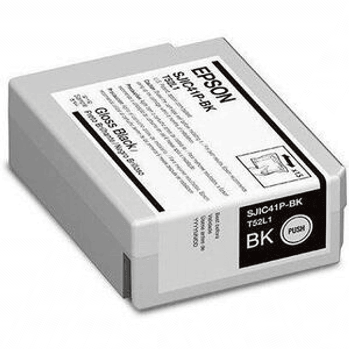 Cartucho de Tinta Epson SJIC41P-BK Negro Original 1