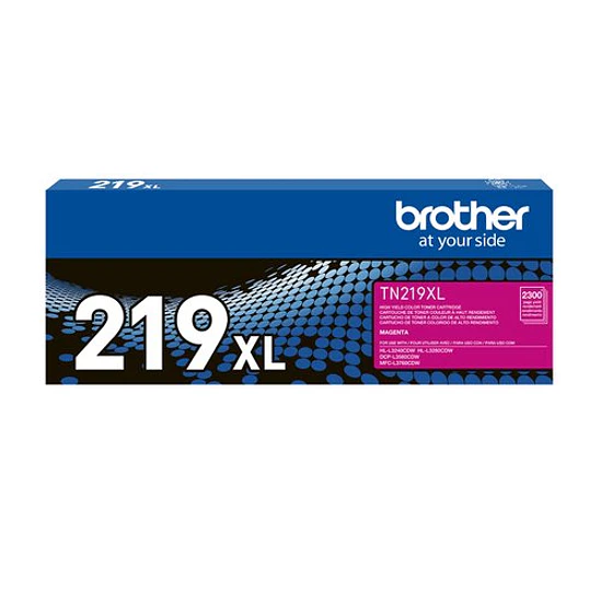 Tóner Brother TN219XLM Magenta Original Alto Rendimiento 1
