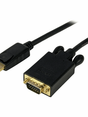 Cable Adaptador StarTech DisplayPort a VGA 1.83 m Activo