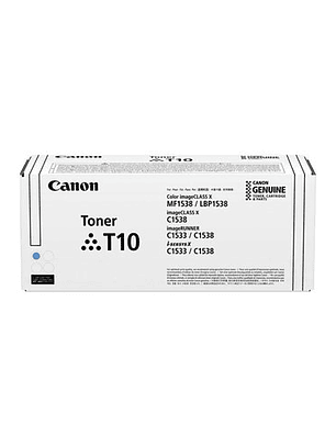Tóner Canon T10 Cyan Original 4565C001 Alto Rendimiento