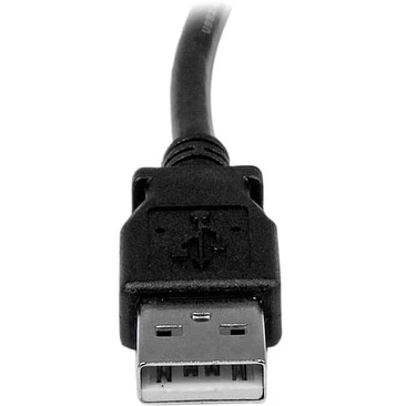 Cable USB 2.0 A a B StarTech 2m Ángulo Recto 3