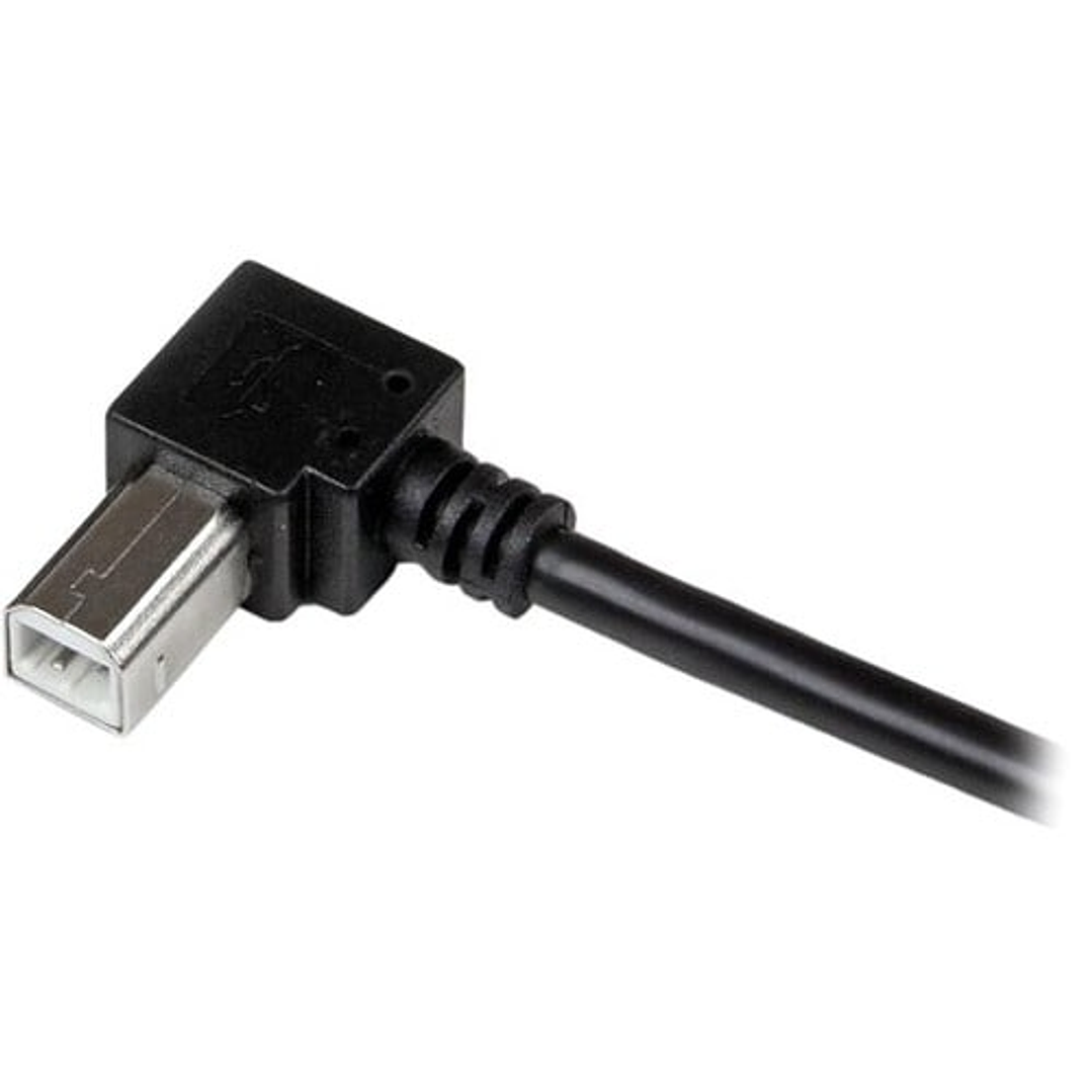 Cable USB 2.0 A a B StarTech 2m Ángulo Recto 4