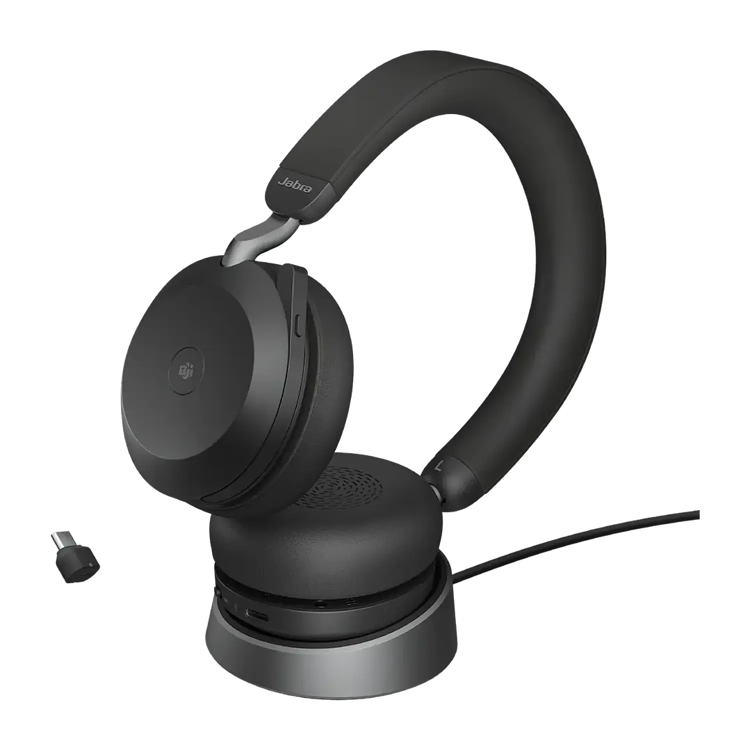 Audífonos Jabra Evolve2 75 USB-C MS Teams Negro 3