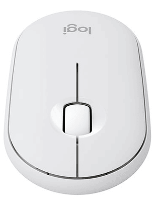 Mouse Bluetooth Logitech Pebble Mouse 2 M350s Blanco