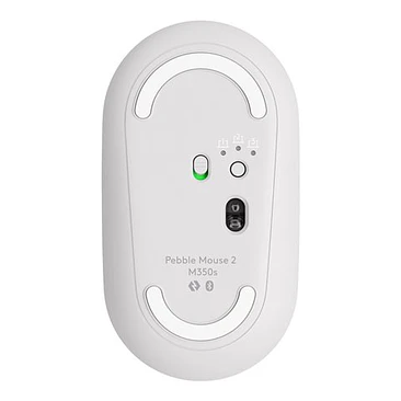 Mouse Bluetooth Logitech Pebble Mouse 2 M350s Blanco 4