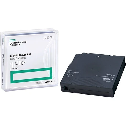 Cartucho de Datos HPE LTO-7 Ultrium 15TB Regrabable