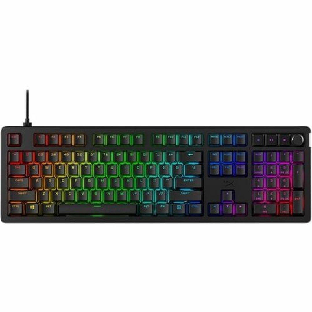 Teclado gamer HyperX Alloy Rise mecánico RGB USB 4