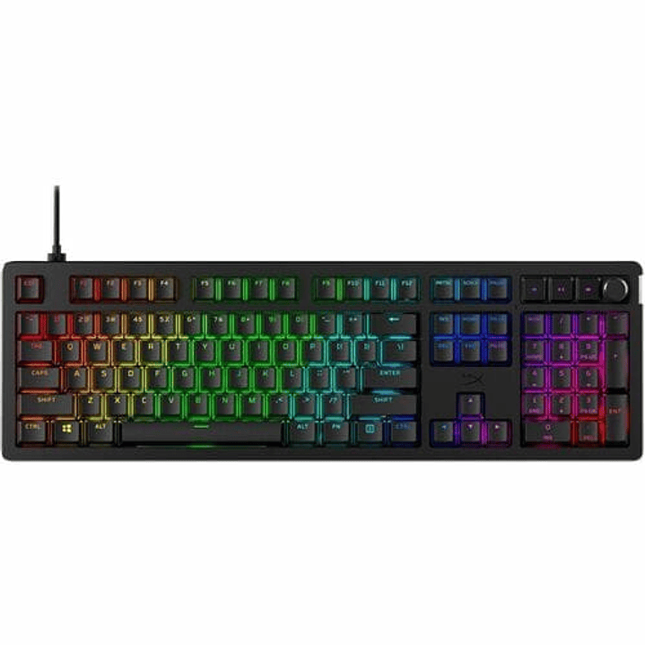 Teclado gamer HyperX Alloy Rise mecánico RGB USB 4