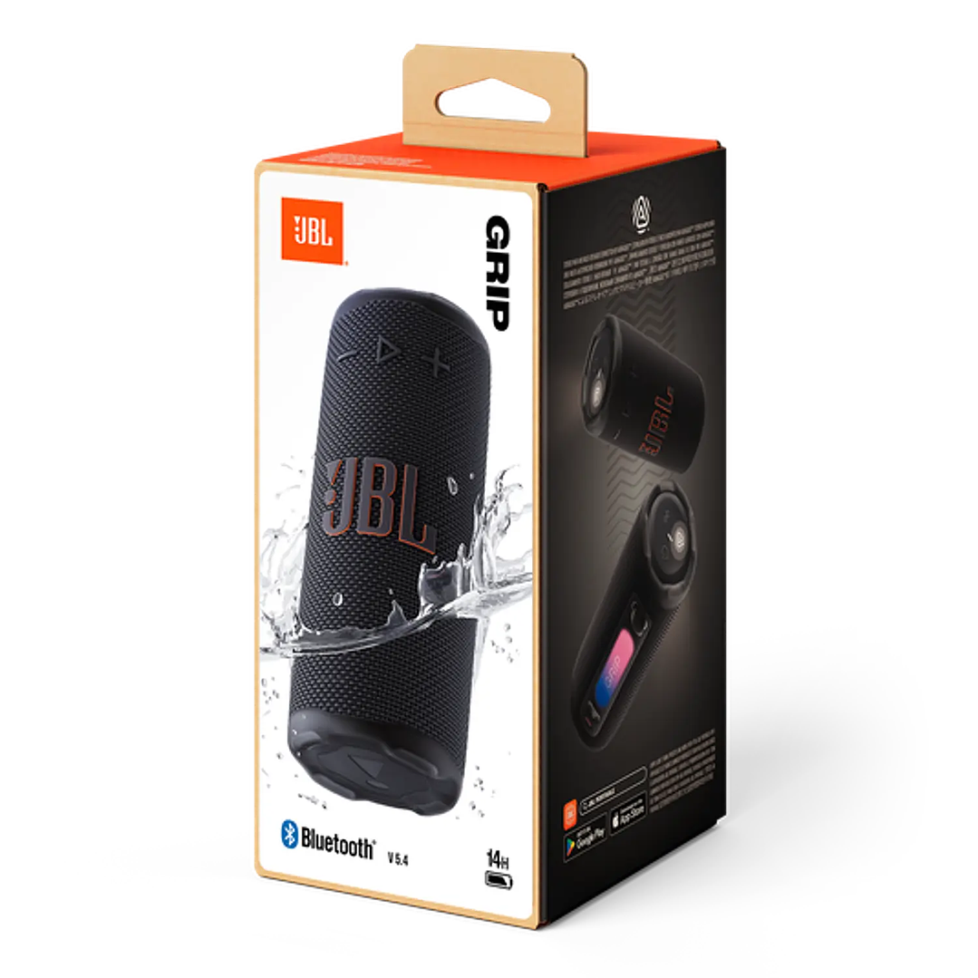 Parlante Bluetooth JBL Grip negro portátil IP68 4