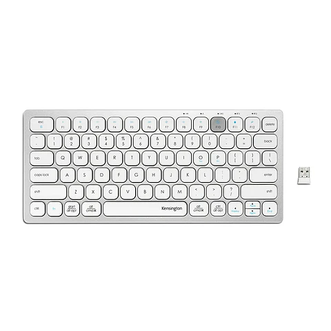 Teclado inalámbrico Kensington K75504ES Bluetooth RF plateado