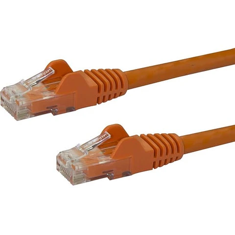 Cable de red Cat6 StarTech N6PATCH6INOR 15cm RJ45 naranja