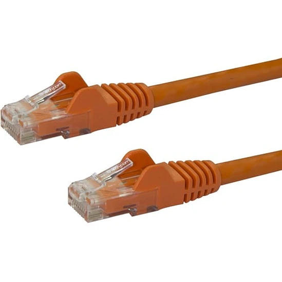 Cable de red Cat6 StarTech N6PATCH6INOR 15cm RJ45 naranja 1