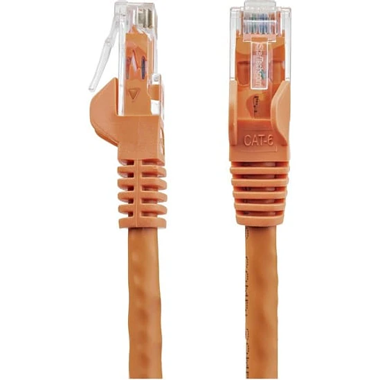 Cable de red Cat6 StarTech N6PATCH6INOR 15cm RJ45 naranja 2