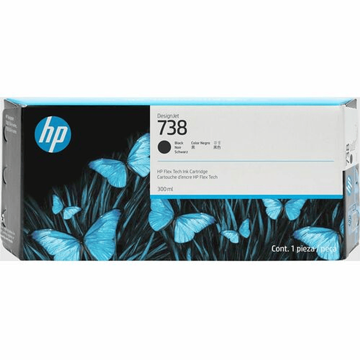 Cartucho HP 738 Negro Original 1