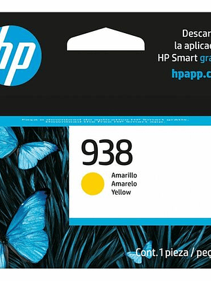 Cartucho HP 938 Amarillo Original