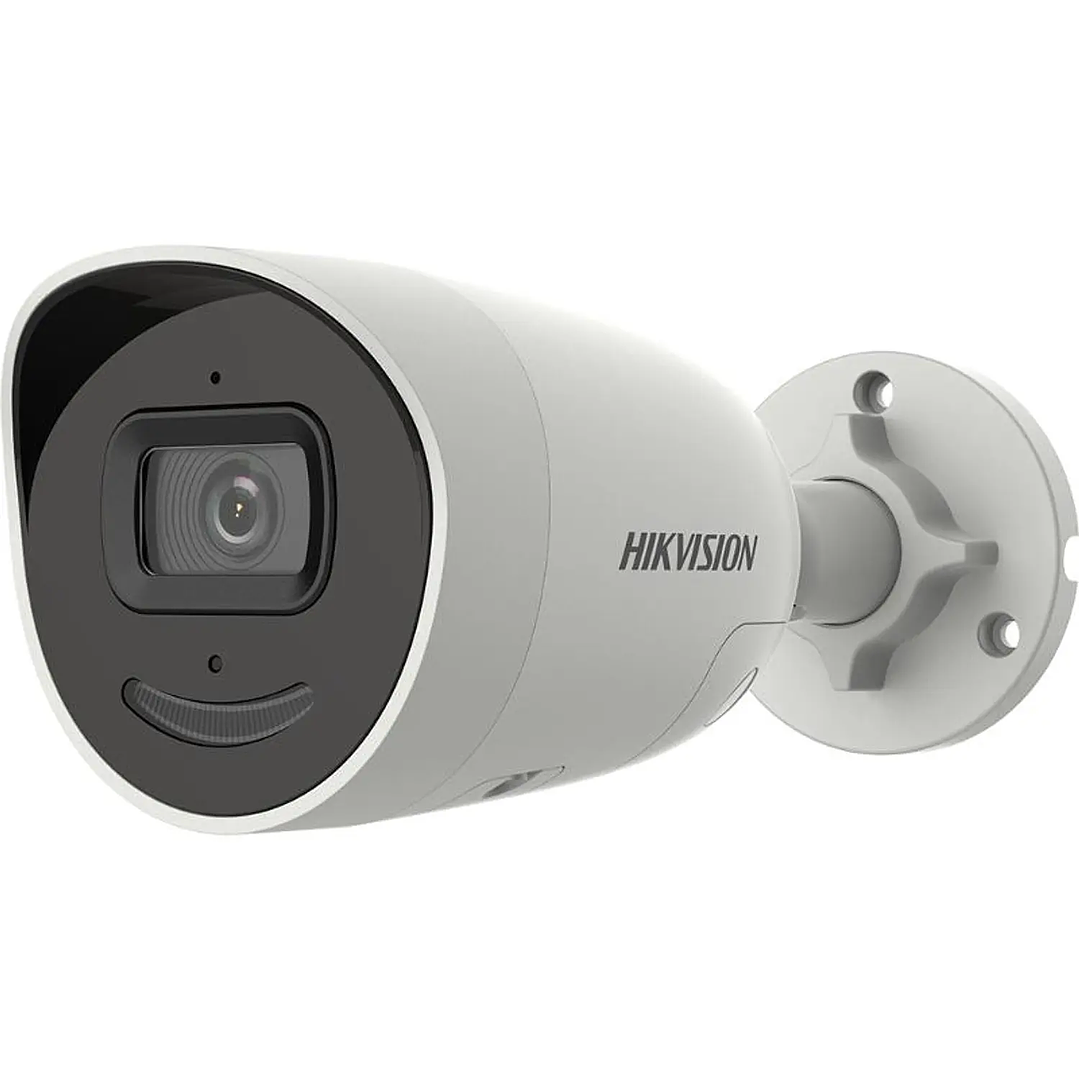 Cámara IP Hikvision 6MP AcuSense Bullet Audio Luz 2.8mm 2