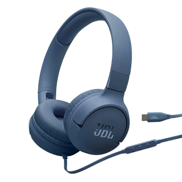 Audífonos JBL Tune 520C USB-C Hi-Res Azul con Micrófono 1