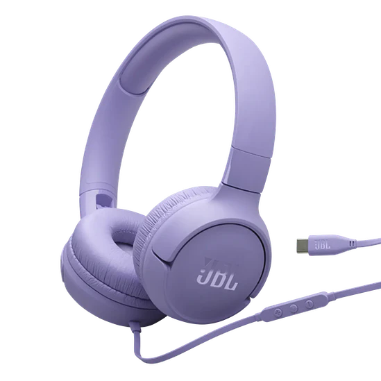 Audífonos JBL Tune 520C USB-C Hi-Res Morado con Micrófono 5