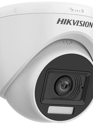 Cámara domo Hikvision 3K Hybrid Light 2.8mm 30m audio IP67
