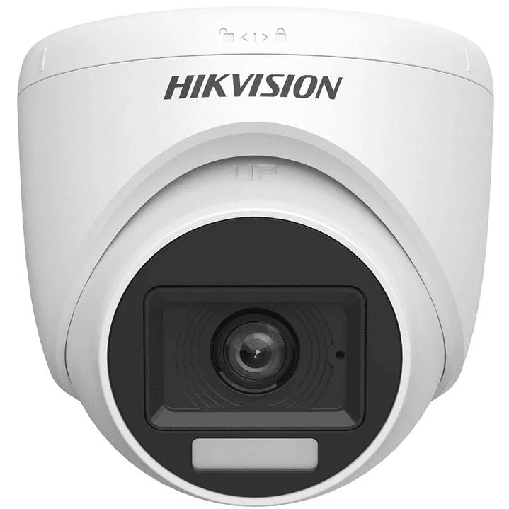 Cámara domo Hikvision 3K Hybrid Light 2.8mm 30m audio IP67 2