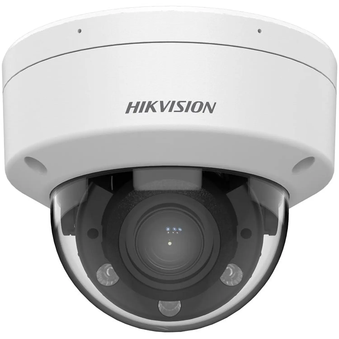 Cámara IP Hikvision 6MP domo varifocal 2.8-12mm Hybrid Light 30m IP67 2