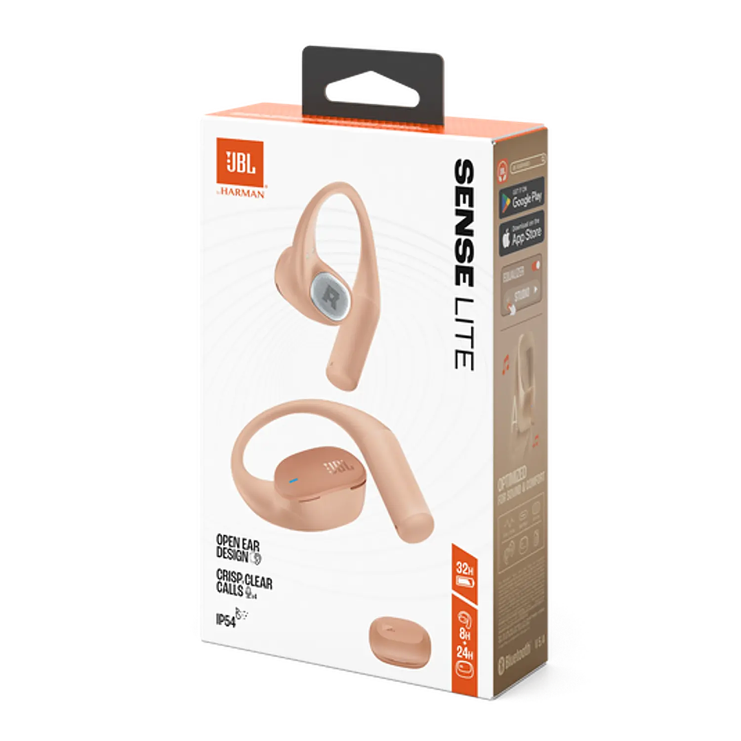Audífonos JBL Sense Lite open ear beige Bluetooth ear hook 5